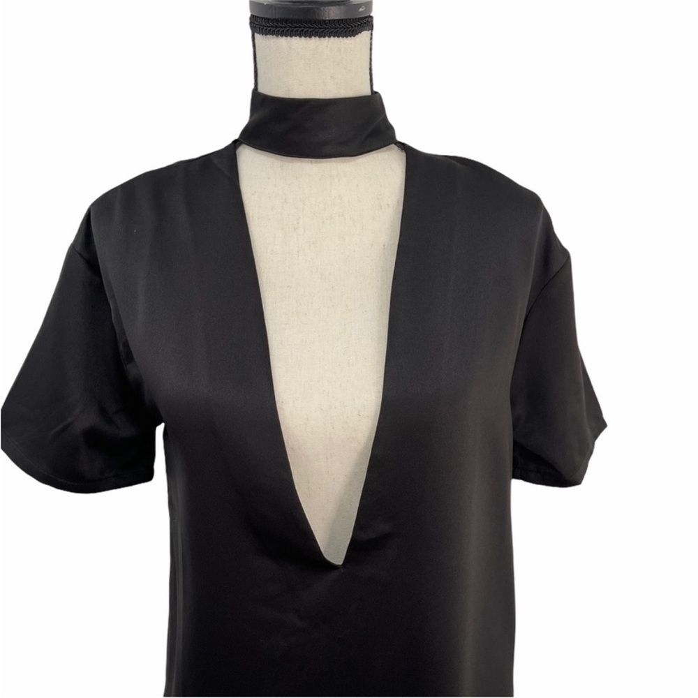 NBD Brit Choker Plunging V- Neck Dress size M - Picture 5 of 12